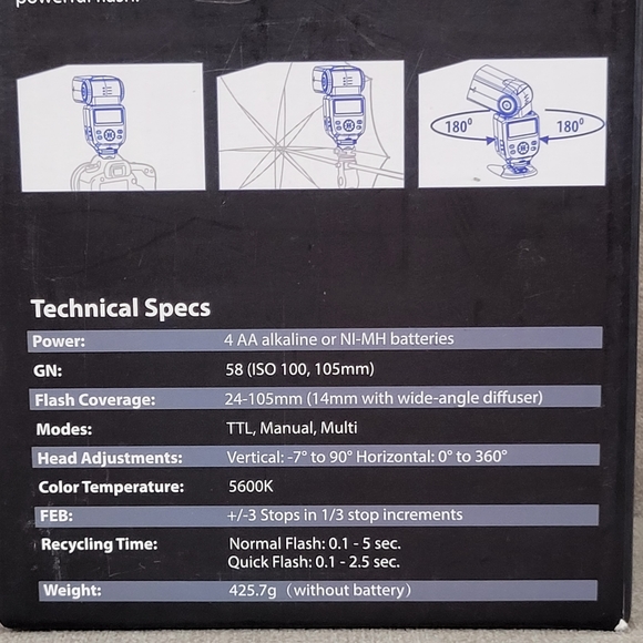 Phottix Mitros TTL Flash for Nikon - Picture 5 of 6